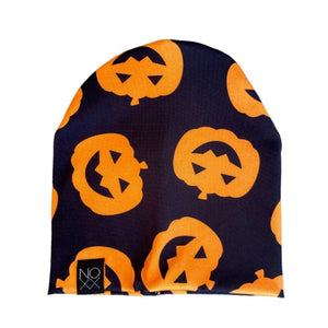 Halloween Pumpkins | Jersey Knit Beanie (*Imperfect Fabric) - Beanies