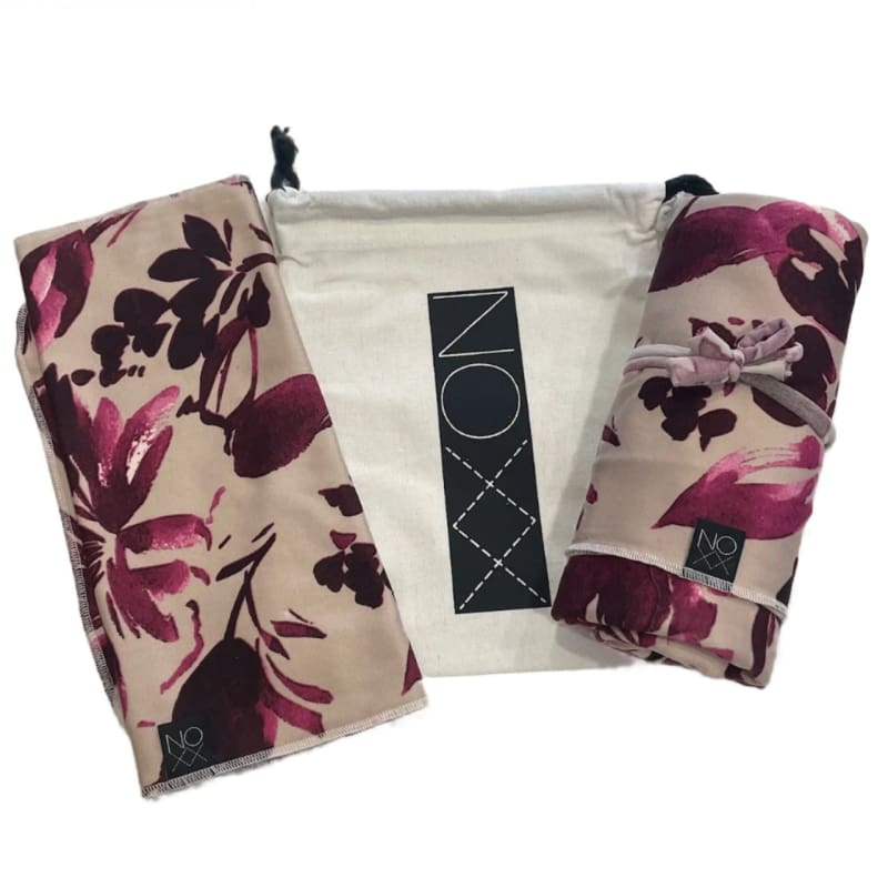 Plum Floral | Baby Blanket Bundle - blankets