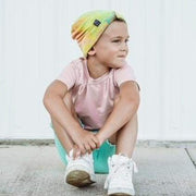 Tropical Tie-Dye | Sweater Knit Beanie - Beanies